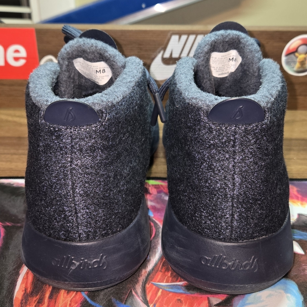 Allbirds Men's Wool Runner-Up Mizzles In Savanna Nights  8m - Picture 3 of 6